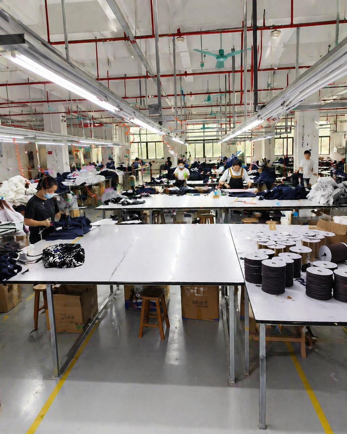 Garment quality control inspection